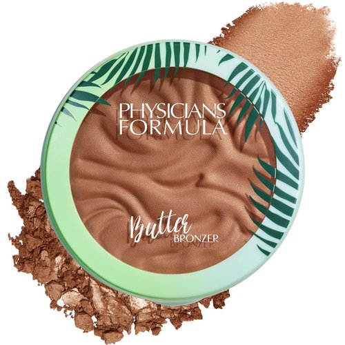 Physicians Formula Murumuru Butter Bronzer - Moisturizing & Nourishing for Silky Glow | Hypoallergenic, Vegan - Sunset Bronzer