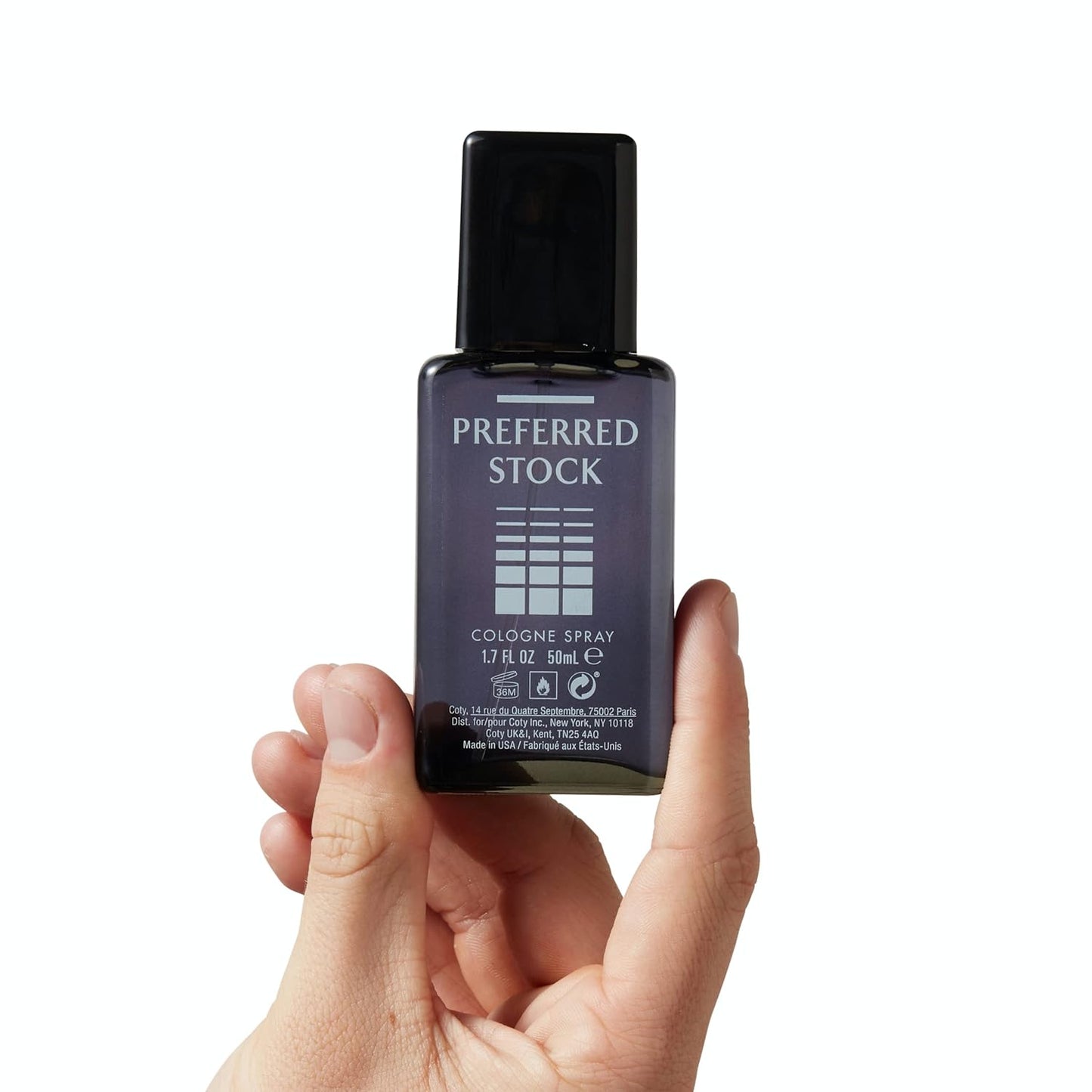 Stetson Preferred Stock Cologne Spray for Men - Leathery Woody Aroma with Cypress & Sandalwood - 1.7 Fl Oz