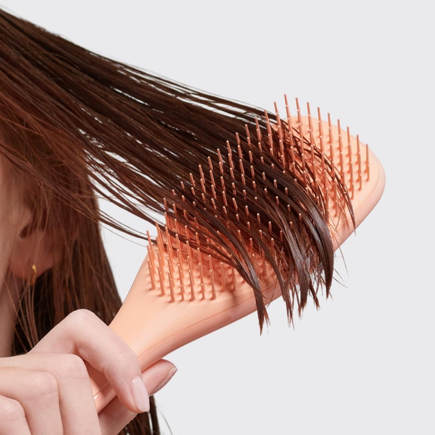 Tangle Teezer Ultimate Detangler Brush - Effortlessly Eliminates Knots & Reduces Breakage | Apricot Color
