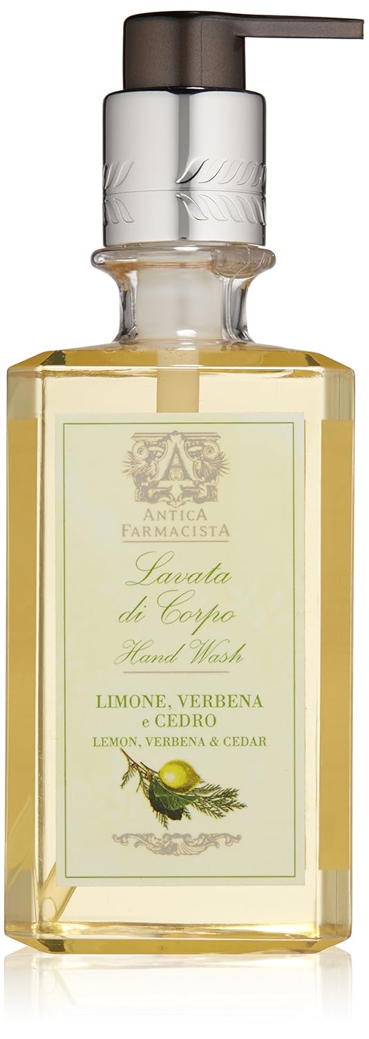 Antica Farmacista Hand & Body Wash - Luxurious Hydrating Cleanser - Lemon, Verbena & Cedar, 10 fl oz