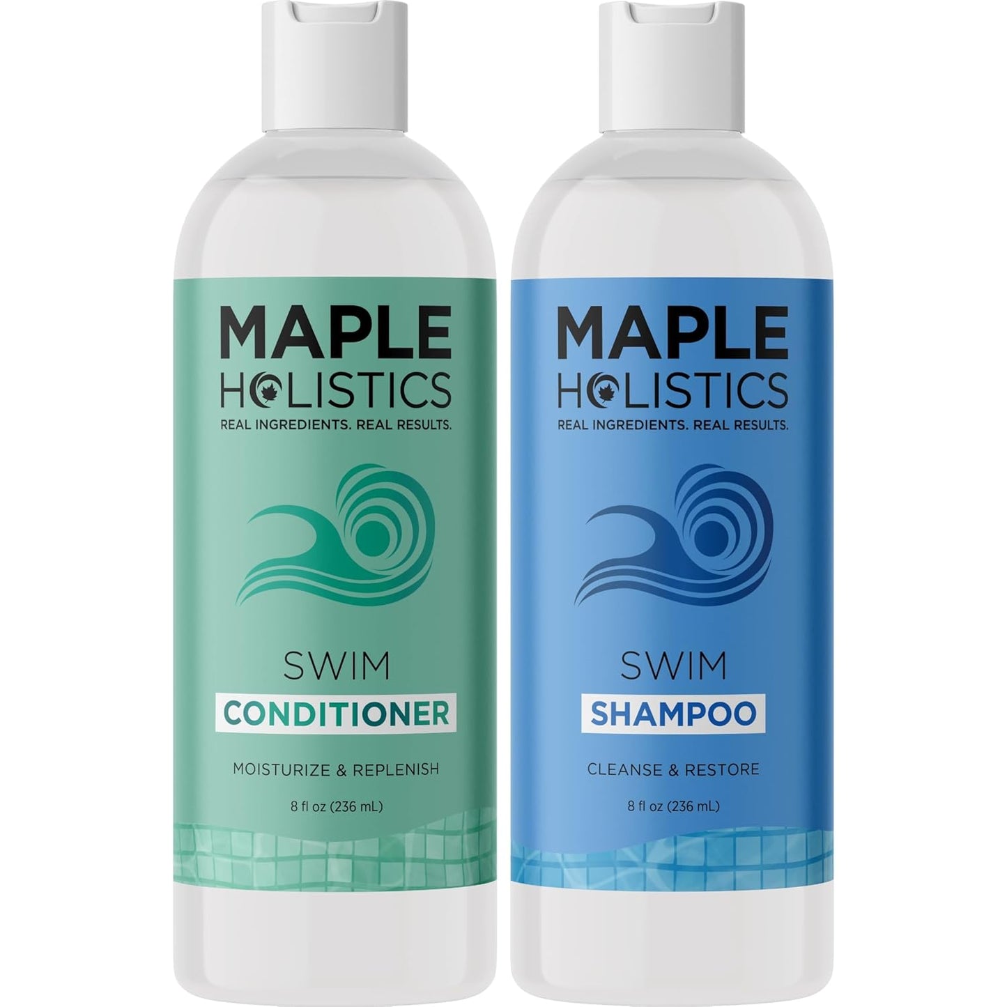Skiennix After Swim Shampoo and Conditioner Set - Chlorine Removal with Tea Tree & Rosemary Oil | Clarifying Formula for Swimmers
