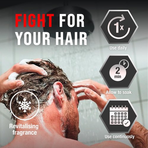 Alpecin C1 Caffeine Shampoo - 12.68 Fl Oz | Hair Performance Enhancer for Natural Growth & Thickness