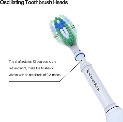 Oral-B Precision Clean Replacement Toothbrush Heads - Rotating & Oscillating Brush Heads | Compatible with Pro, Smart, Genius Models
