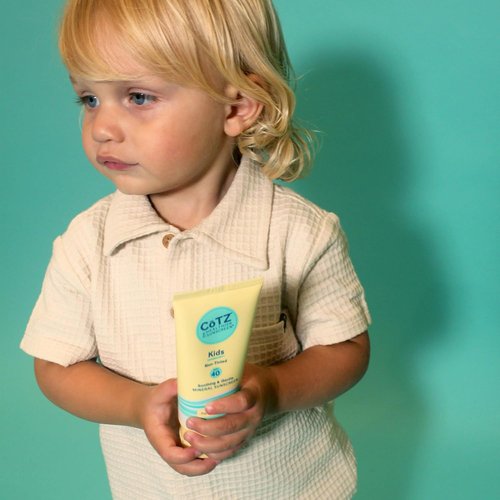 CoTZ Kids Mineral Sunscreen - SPF 40 | Lightweight Formula | No White Cast for All-Day Protection