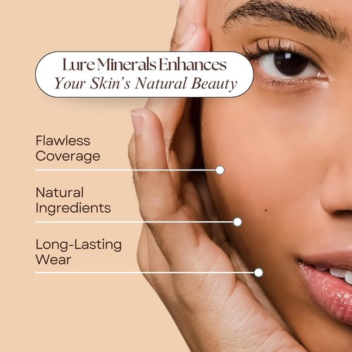 Lure Minerals All-Over Face Bronzer - Warmth Shade | Large 1 oz Jar for Radiant Glow