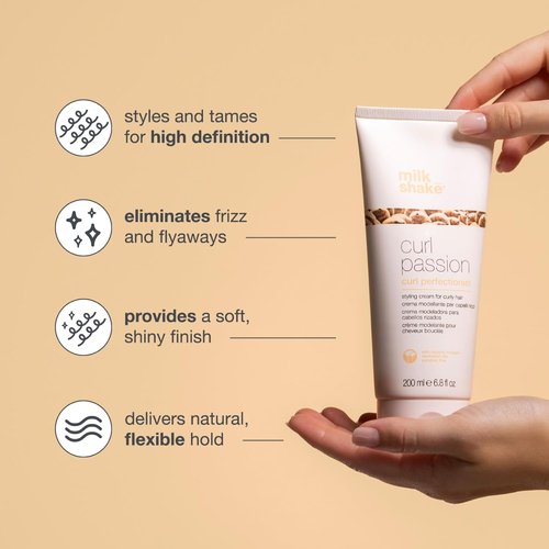 milk_shake Curl Passion Perfectionist - Frizz-Control Curl Defining Cream | 6.8 fl oz (200 ml)
