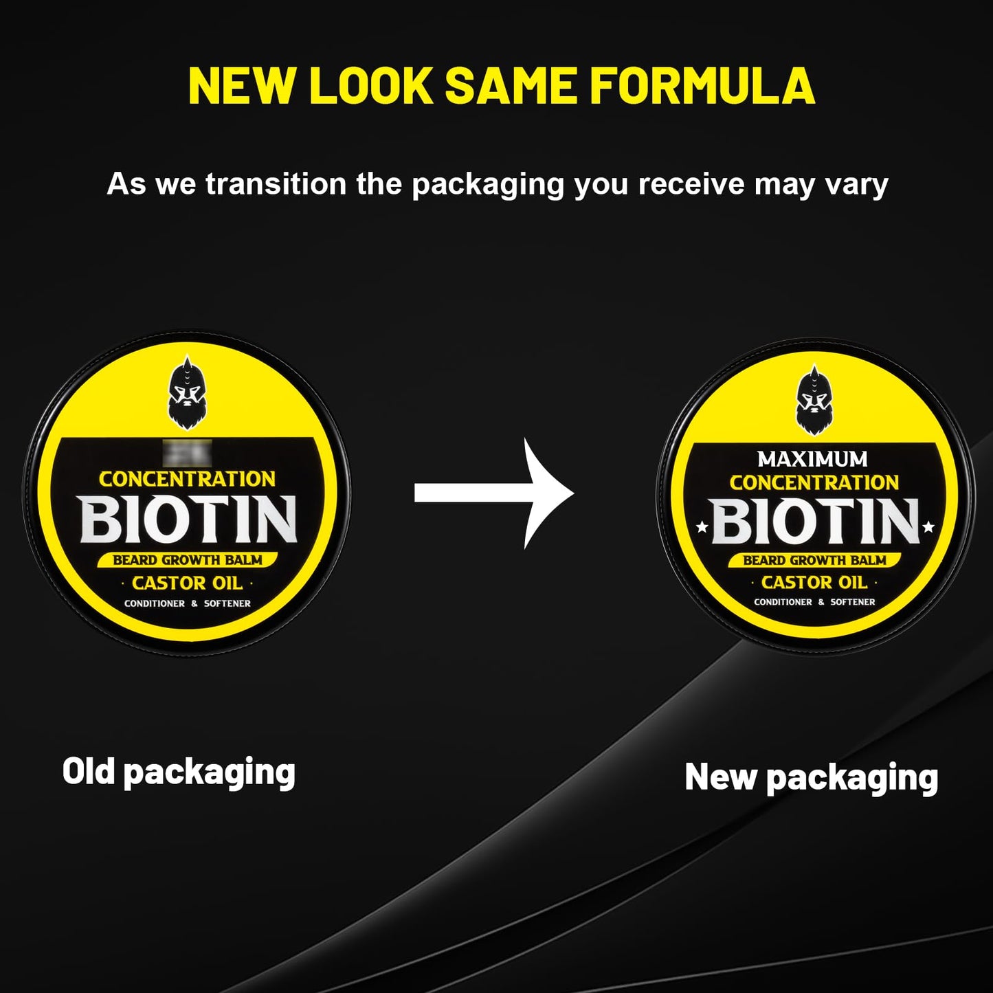 First Melody Beard Balm, Maximum Concentration BIOTIN, with Castor Oil and Argan & Jojoba Oils, Promotes Beard Growth, Styles, Strengthens & Softens Beards & Mustaches, 2 Ounce，Sandalwood