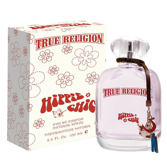 True Religion Hippie Chic Eau De Parfum Spray - Women's Fragrance, 3.4 Ounce Bottle