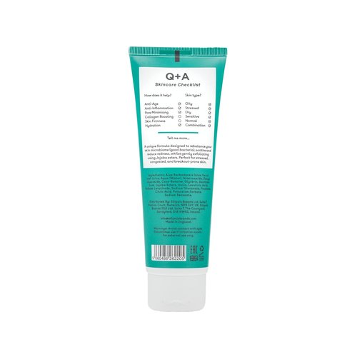 Q+A Niacinamide Gentle Exfoliating Cleanser - Brightening & Hydrating Formula | 125ml