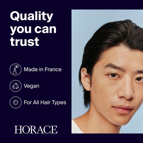 Horace Hair Wax Pomade for Men - Strong Hold & Matte Finish - Refillable 50ml - Woody Scent