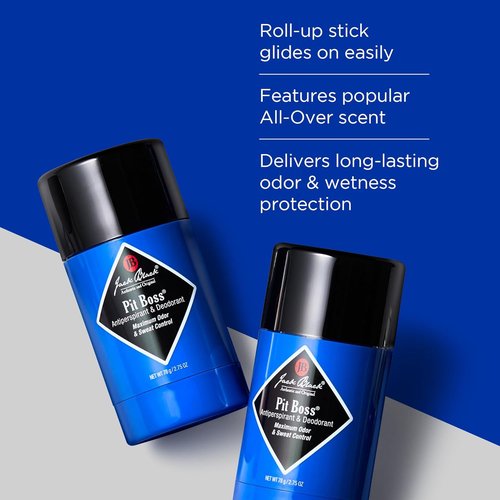 Jack Black Pit Boss Antiperspirant & Deodorant for Men - 2.75 oz - Gentle Formula for Sensitive Skin