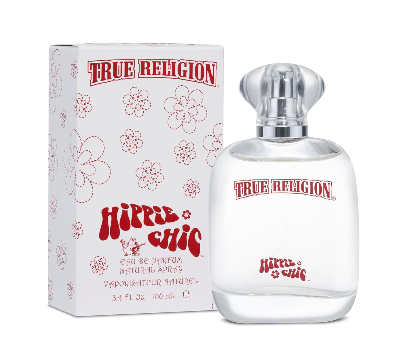 True Religion Body Mist - Hippie Chic Fragrance | 8 oz Refreshing Spray