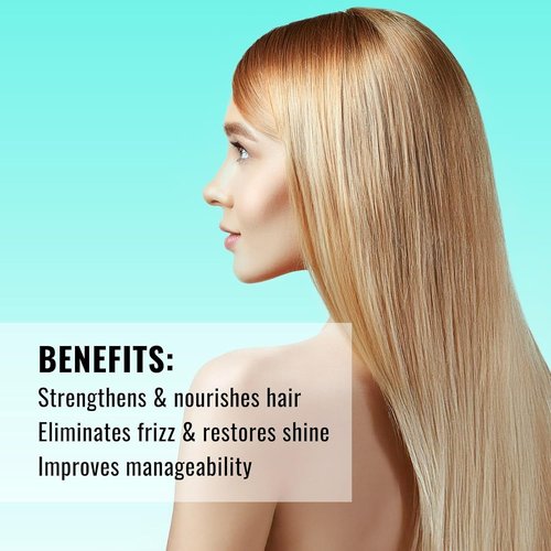 Rosemary Glow Oil - Hair Serum Treatment for Strengthening & Shine | 100ml for Smooth, Frizz-Free Locks