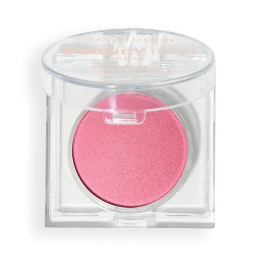 Revolution Beauty London Bouncy Blur Blush - Buildable Vegan Powder Makeup in Blurry Rose, 0.19 oz