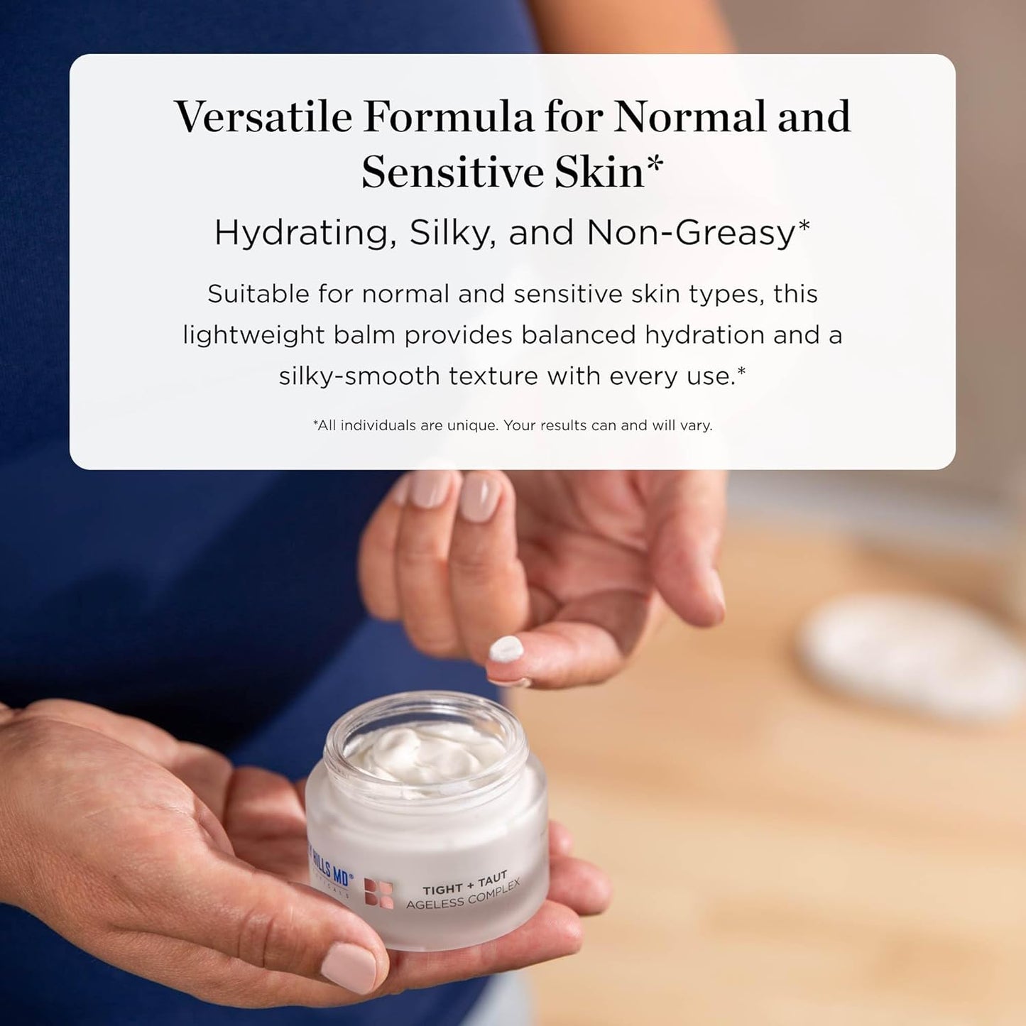 Beverly Hills MD Tight + Taut Ageless Complex - Hydrating Anti-Aging Face Cream with Peptides | 50ml