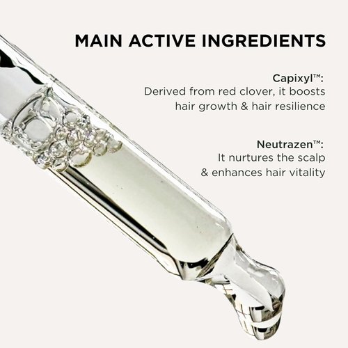 Lazartigue Hair Growth Serum - Volumizing & Soothing Treatment for Thinning Hair | Vegan, 1.7 Fl Oz