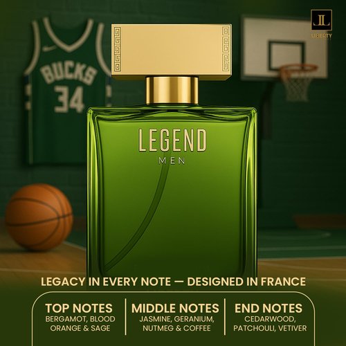 Liberty Legend Eau de Parfum for Men - Long-Lasting Bold Oriental Woody Fragrance | 100ml Luxury Gift