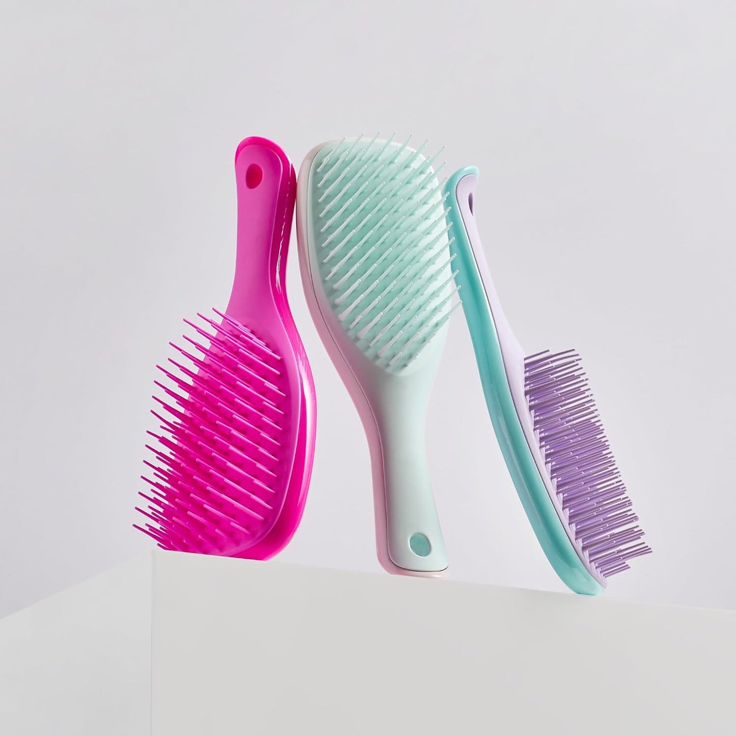 Tangle Teezer Ultimate Detangler Brush - Travel-Size Mini Hair Brush for Straight to Wavy Hair, Wisteria Leaf