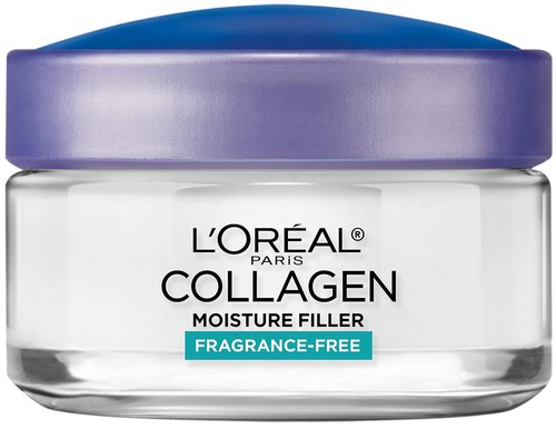 L'Oreal Paris Collagen Face Moisturizer - Reduce Wrinkles, Fragrance-Free, 1.7 oz