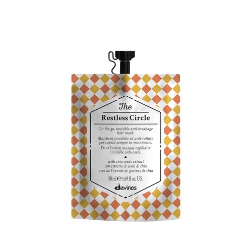 Davines The Restless Circle Invisible Hair Mask - Protects Against Damage & Breakage with Chia Seed Extract | 1.69 Fl Oz