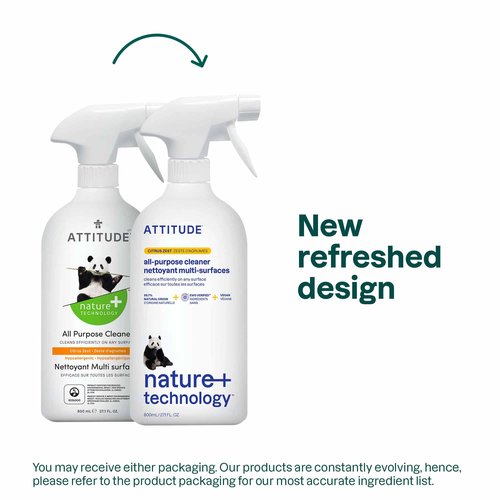 ATTITUDE All Purpose Cleaner Spray, EWG Verified, Vegan, Unit