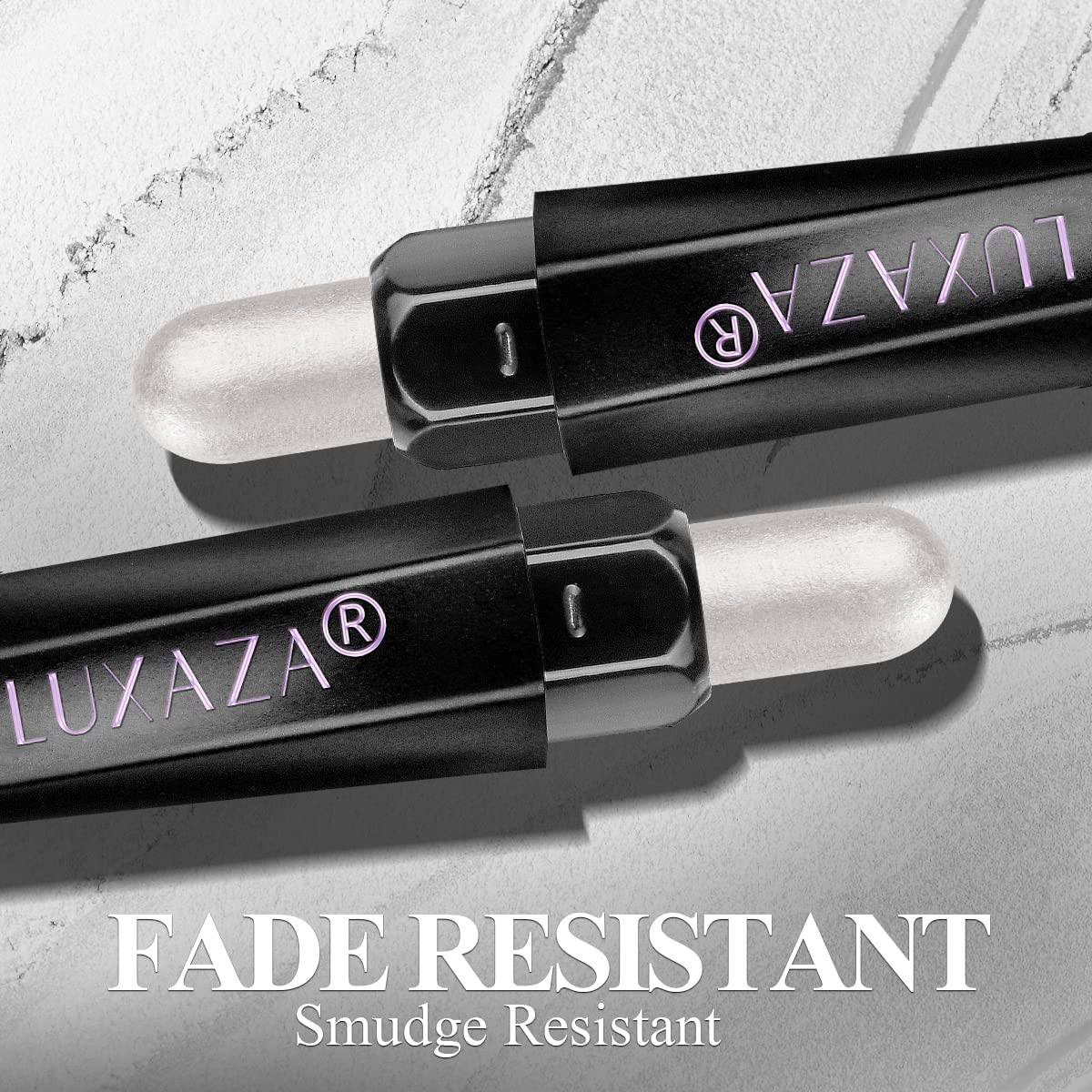 Cream Single Eyeshadow Stick with Blending Brush, Hypoallergenic Eye Shadow Sticks Makeup, Pro Waterproof & Long Lasting Eye Brightener Stick, Eyeshadow Pencil Crayon Shimmer #74