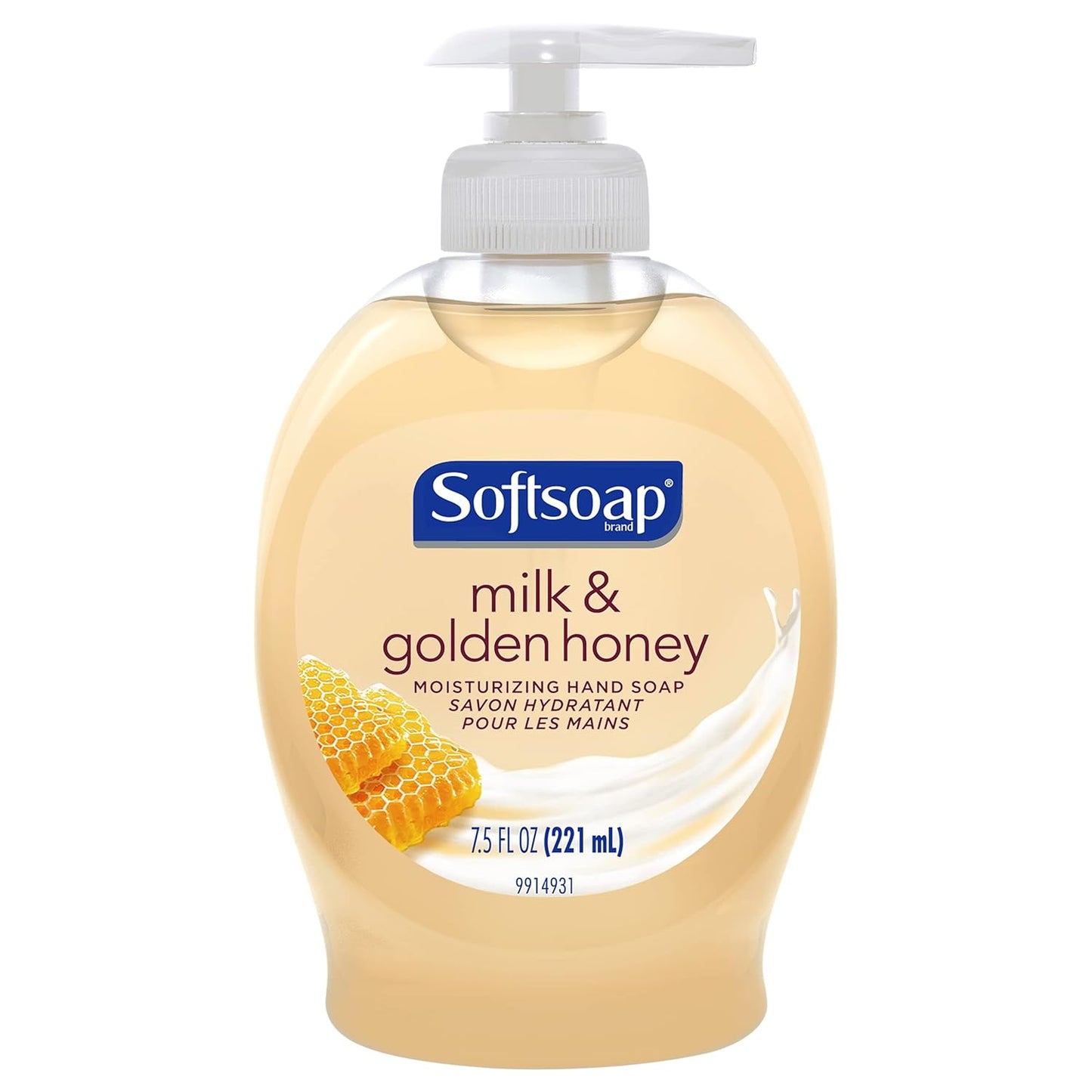 Softsoap Moisturizing Liquid Hand Soap - Milk and Honey Scent | 7.5 Fl Oz, Pack of 6