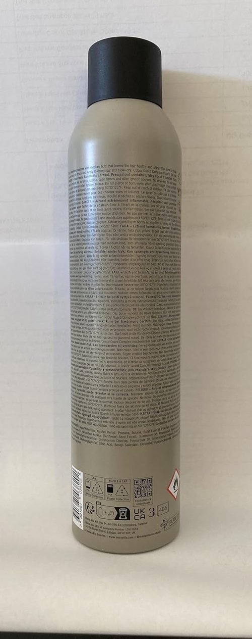 Maria Nila Styling Mousse - Volume Boosting & Static Reducing Formula | 100% Vegan, 4/5 Hold