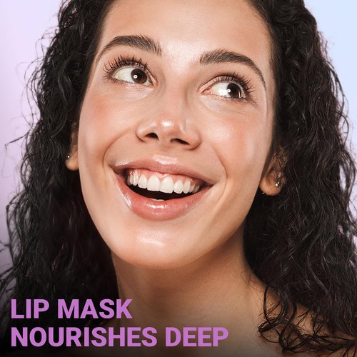 iMethod Lip Mask Overnight - Lip Sleeping Mask for Dry Lips, 8-Hour Hydrating Lip Balm with Hyaluronic Acid, Intense Moisturizing Lip Treatment to Nourish & Repair