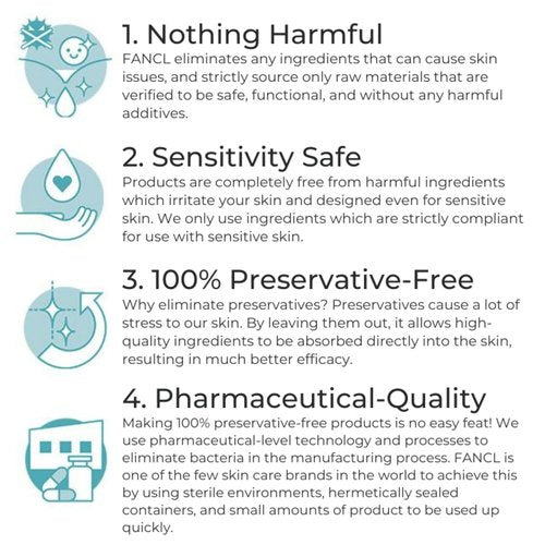 FANCL Mild Cleansing Oil - Gentle Japanese Makeup Remover for Sensitive Skin | 100% Preservative Free (1, Blue)