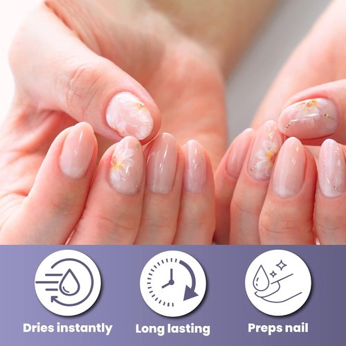 Mia Secret Nail Prep Dehydrator - Acid-Free Formula for Enhanced Bonding | 15ml Size