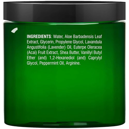 Majestic Pure Lavender Oil Foot Cream - Soothing Moisturizer for Dry, Cracked Skin - 8 oz