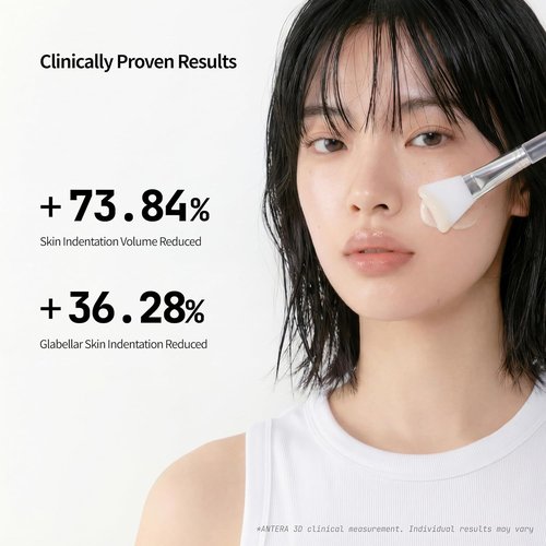 Millimilli Collapy 3D Mask - Vegan Collagen Peel Off Face Mask with Jelly Brush for Glowing Skin | 2.03 fl. oz.