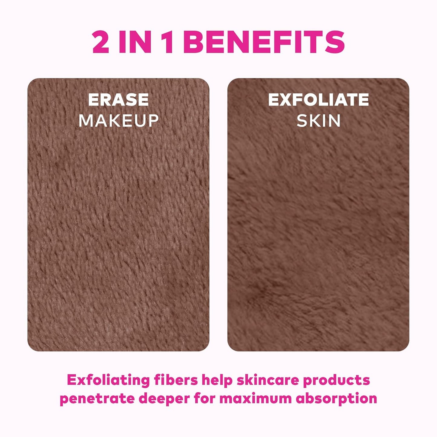 Skiennix 7-Day Makeup Remover Set - Effortlessly Erase All Makeup with Just Water | 7 Count