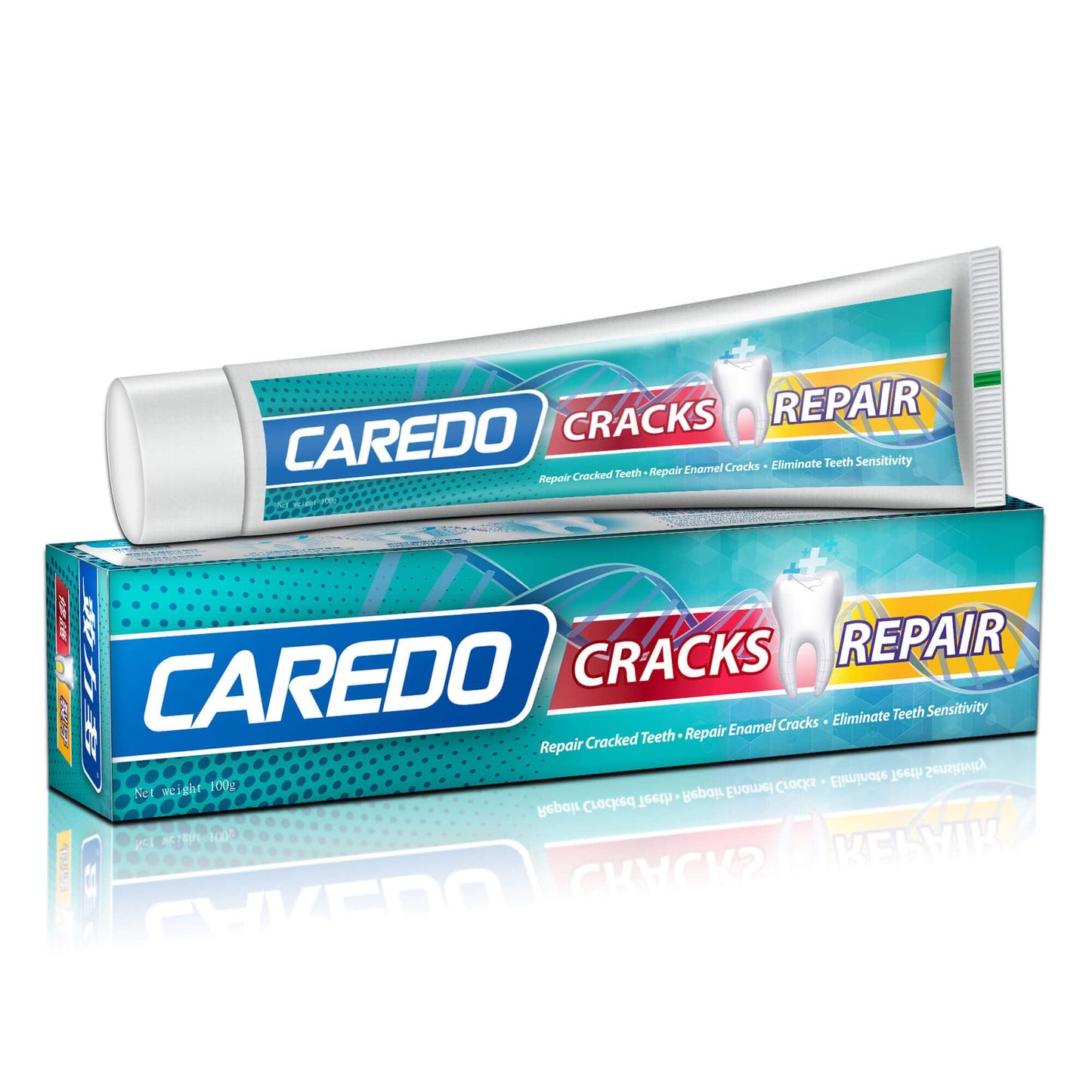 Healing Teeth Crack Toothpaste, The ONLY Toothpaste Repairing Cracked Teeth Enamel Cracks, Sensitive Toothpaste as Root Damage Teeth Treatment, Toothpaste Remineralizing Toothpaste 100g