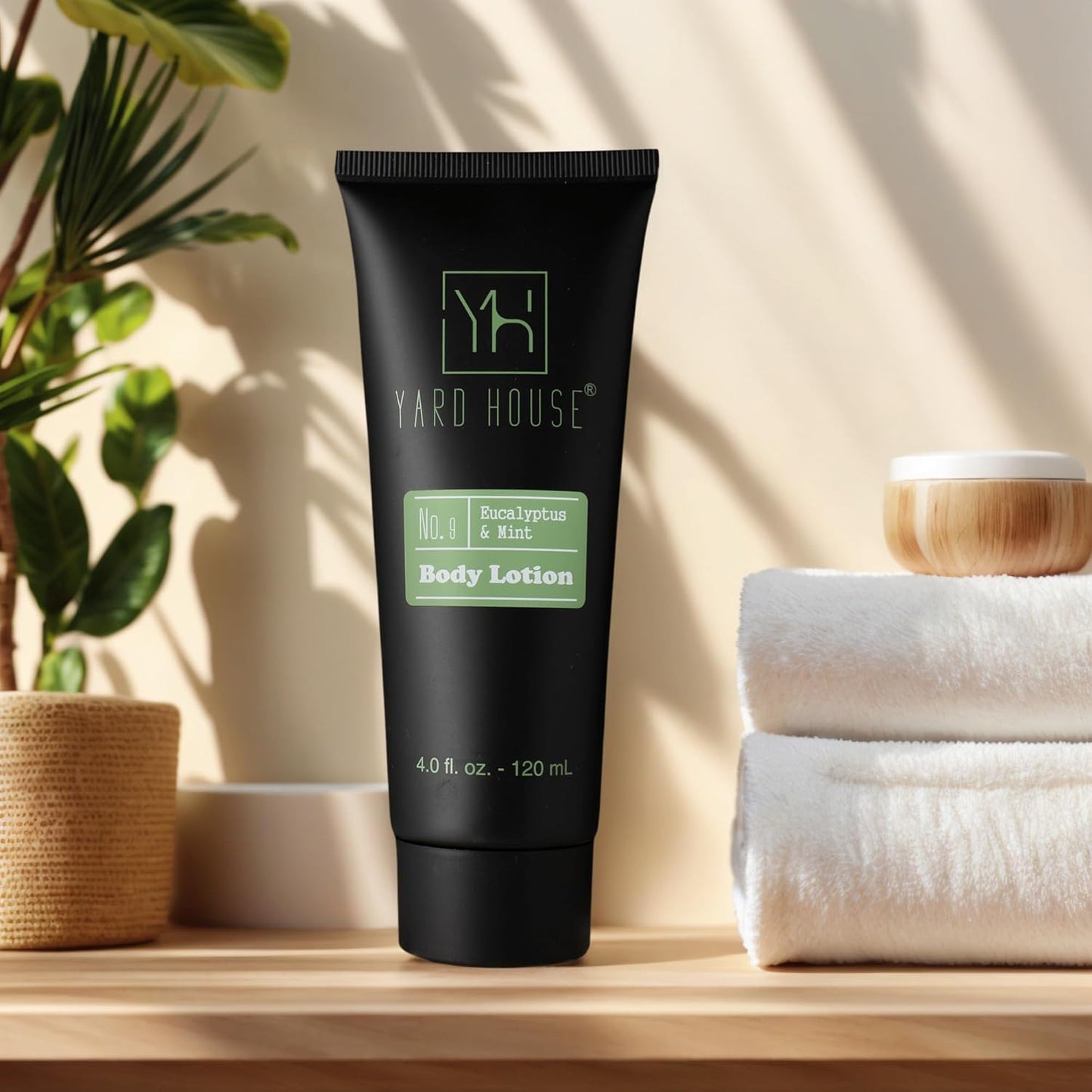 Yard House Men's Skincare Gift Set - Eucalyptus & Mint Body Wash, Lotion & Deodorant | Premium Grooming Kit for Travel
