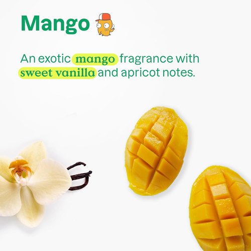 ATTITUDE Foaming Hand Soap for Kids - EWG Verified, Vegan & Plant-Based - Mango, 10 Fl Oz (Pack of 3)