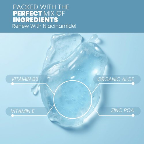 Niacinamide 12% Serum - Pore Minimizer with Zinc & Hyaluronic Acid for Even Skin Tone | 2 Fl Oz