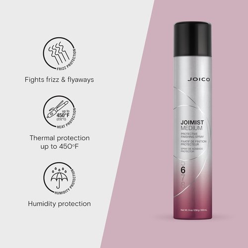 Joico JoiMist Protective Finishing Spray - Heat & Humidity Defense | Frizz Control | Paraben & Sulfate Free