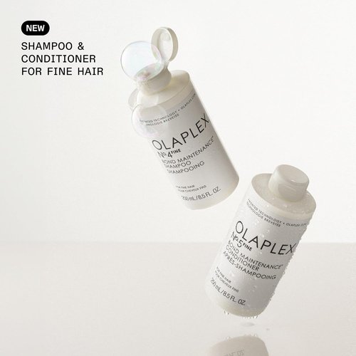 Olaplex Nº. 4 FINE Bond Maintenance Shampoo - Volumizing & Strengthening Formula | Gentle Cleanse for All Hair Types