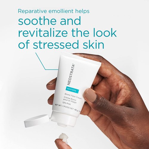 NEOSTRATA Bionic Face Cream - Soothing Emollient for Sensitive Skin | Fragrance-Free, 40g