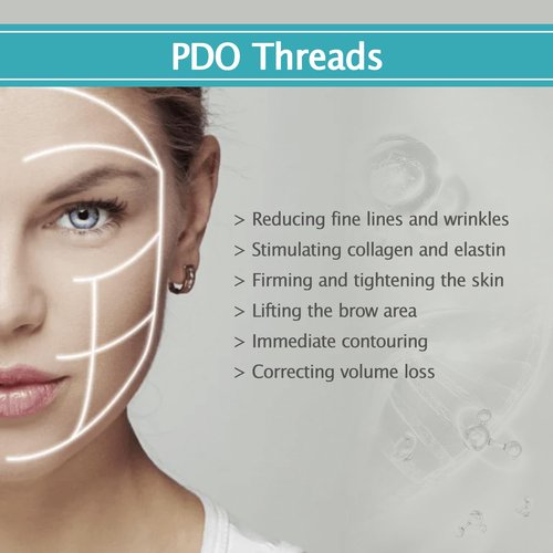 ESTEVO PDO Mono Threads Lift, for Face and Body PDO Thread For Skin Tightening and Reduce Wrinkle (20PCS-27G*60mm)