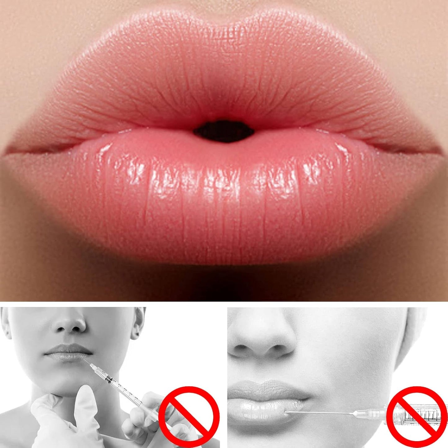 Skiennix Lip Plumper Set - Extreme Plumping Lip Gloss for Thicker, Fuller Lips - Moisturizing Formula