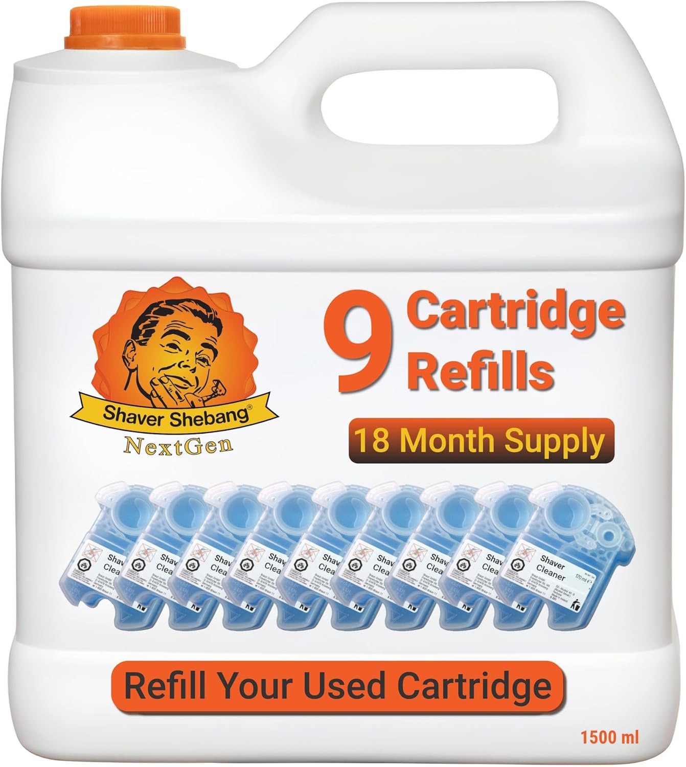 Clean & Renew® Cartridge Refills - 18 Months of Fresh Shaving Performance