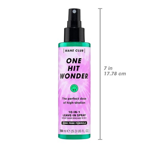 Mane Club One Hit Wonder 10-in-1 Leave-In Spray - Cruelty-Free & Vegan, 5.3 Oz