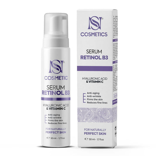 Skiennix Anti-Aging Face Serum - Retinol, Vitamin C & Hyaluronic Acid for Deep Hydration | 50 ml