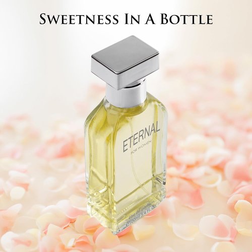 Eternal Eau De Parfum for Women - Refreshing Citrus Floral & Musk Fragrance | 3.4 Oz Bottle, Perfect Gift