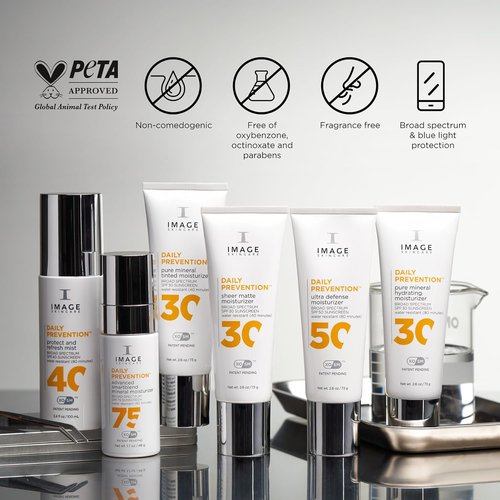 IMAGE Skincare Daily Prevention Discovery Kit - 5-Piece SPF Moisturizer Set with Broad Spectrum Sunscreen
