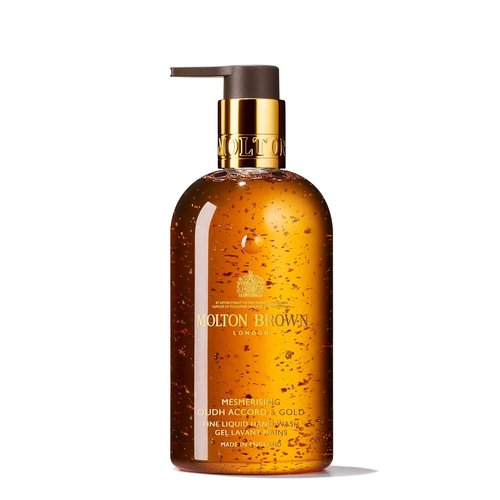 Molton Brown Oudh Accord & Gold Liquid Hand Wash - Luxurious 10 Fl. Oz. Size
