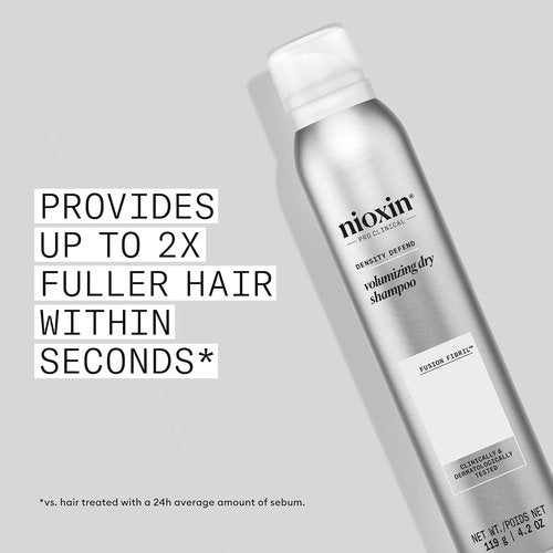 Nioxin Density Defend Volumizing Dry Shampoo - Boosts Hair Density & Adds Instant Fullness | 4.2 Fl Oz
